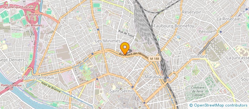 localisation de l'entreprise MONSIEUR DOMINIQUE DUMAS à TOULOUSE