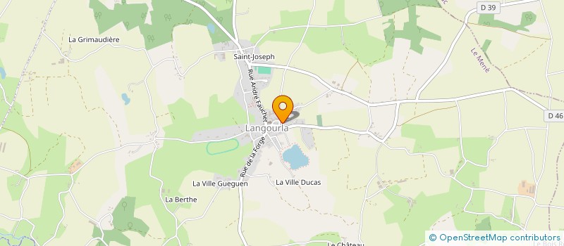 localisation de l'entreprise MONSIEUR DOMINIQUE DUMENIL à LE MENE