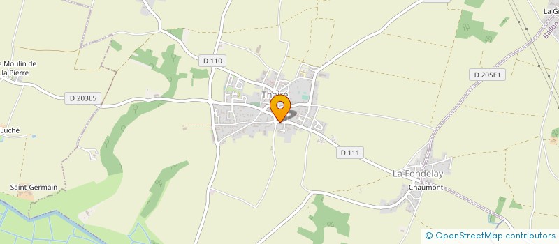 localisation de l'entreprise MONSIEUR DOMINIQUE DUMET à THOUARE-SUR-LOIRE