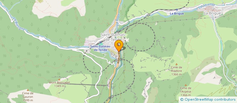 localisation de l'entreprise MONSIEUR DOMINIQUE DUMUR  TENDE