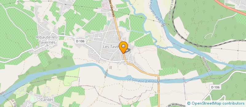 localisation de l'entreprise MONSIEUR DOMINIQUE DUPLICKI  RIBAUTE-LES-TAVERNES