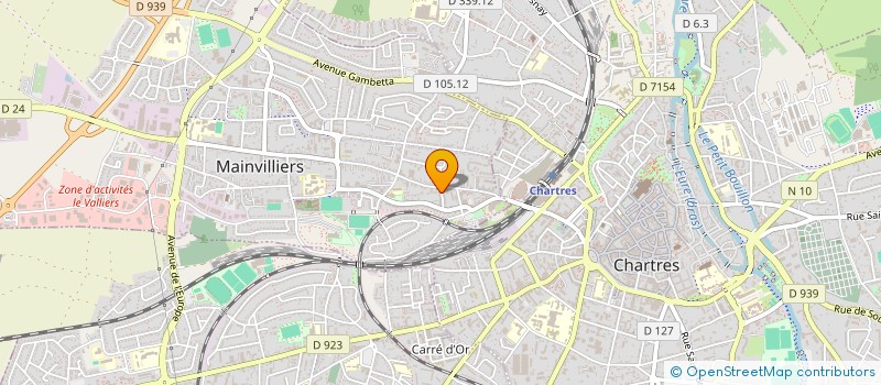 localisation de l'entreprise MONSIEUR DOMINIQUE DUPONT à MAINVILLIERS