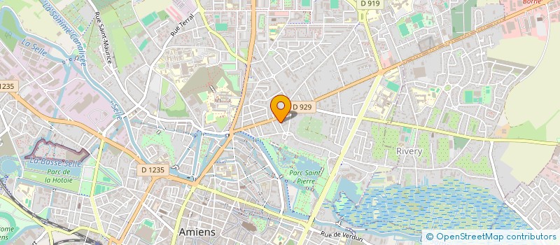 localisation de l'entreprise MONSIEUR DOMINIQUE DUPRE à AMIENS