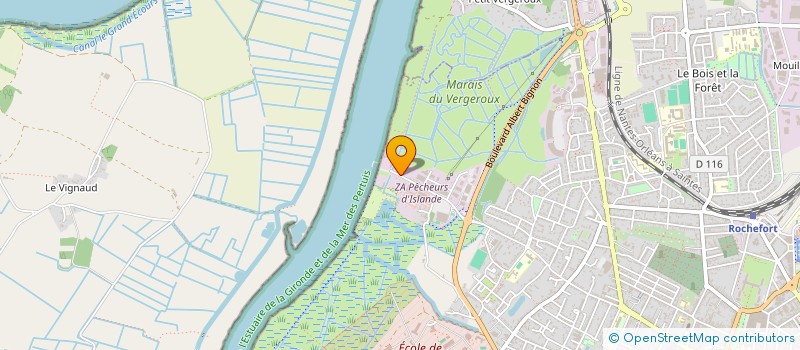 localisation de l'entreprise MONSIEUR DOMINIQUE DUPUIS  ROCHEFORT