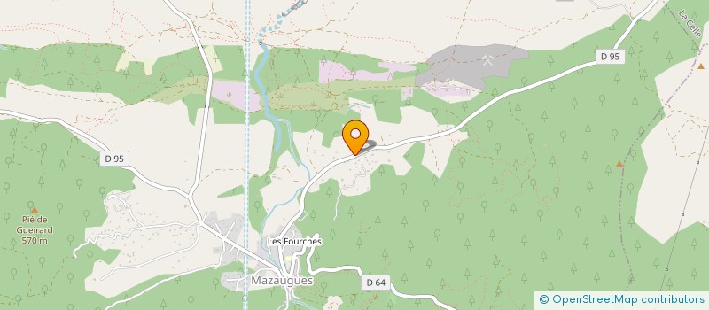 localisation de l'entreprise MONSIEUR DOMINIQUE DUQUESNE à MAZAUGUES