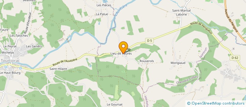 localisation de l'entreprise MONSIEUR DOMINIQUE DURAND à BADEFOLS D'ANS