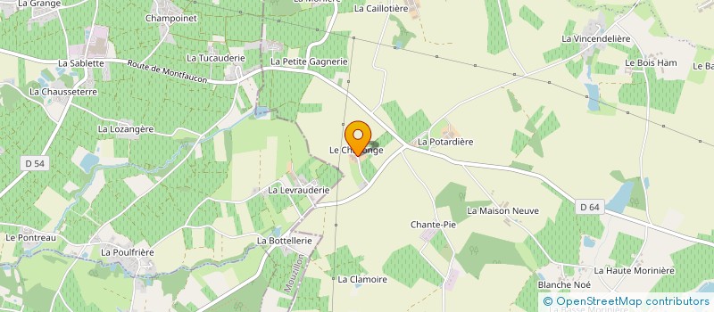 localisation de l'entreprise MONSIEUR DOMINIQUE DURAND à SEVREMOINE