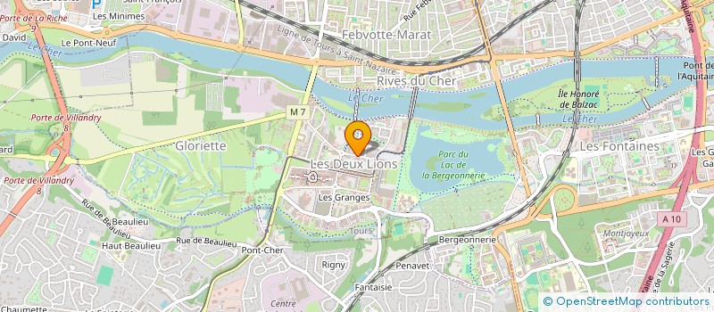 localisation de l'entreprise MONSIEUR DOMINIQUE DUSART à TOURS