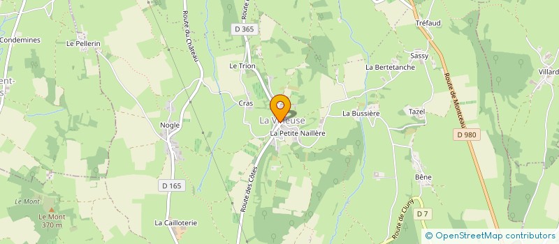 localisation de l'entreprise MONSIEUR DOMINIQUE DUSSAUGE à LA VINEUSE SUR FREGANDE
