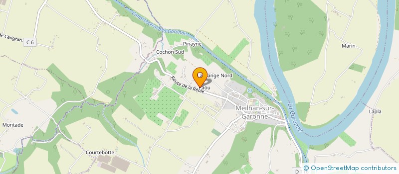 localisation de l'entreprise MONSIEUR DOMINIQUE DUTHEIL  MEILHAN-SUR-GARONNE