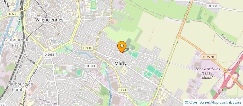 localisation de l'entreprise MONSIEUR DOMINIQUE DUVAL  MARLY