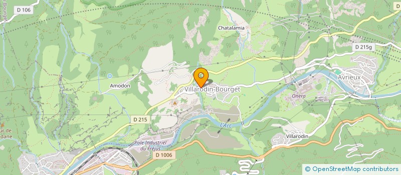 localisation de l'entreprise MONSIEUR DOMINIQUE DUVAL  VILLARODIN-BOURGET