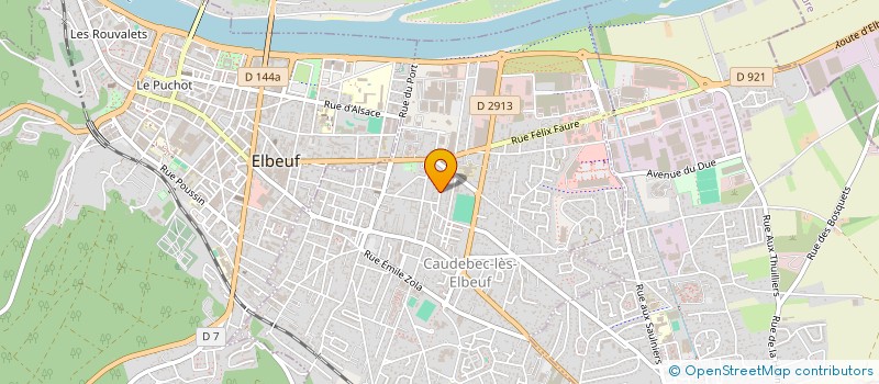 localisation de l'entreprise MONSIEUR DOMINIQUE EDELINE-GROUARD  CAUDEBEC-LES-ELBEUF