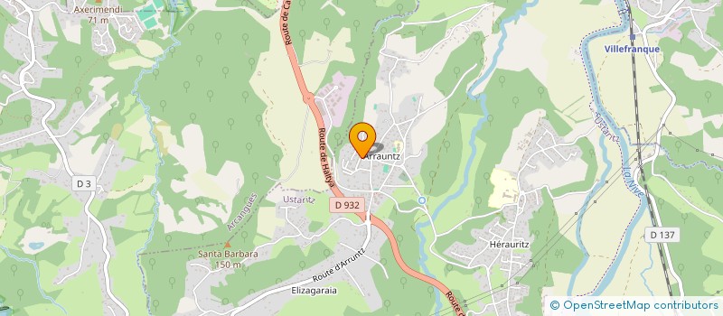 localisation de l'entreprise MONSIEUR DOMINIQUE EFINOWICZ  USTARITZ