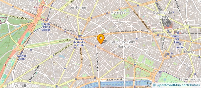 localisation de l'entreprise MONSIEUR DOMINIQUE EHLINGER  PARIS