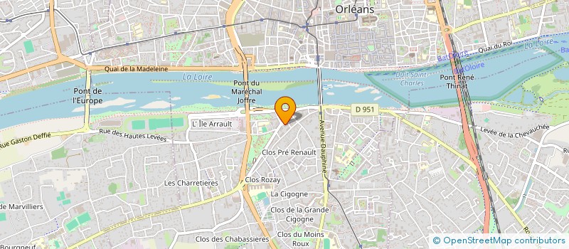 localisation de l'entreprise MONSIEUR DOMINIQUE EHRHARD à ORLEANS