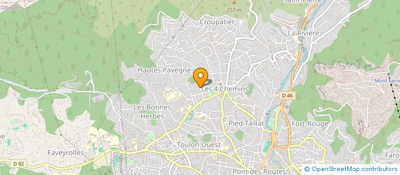 localisation de l'entreprise MONSIEUR DOMINIQUE ELIE à TOULON