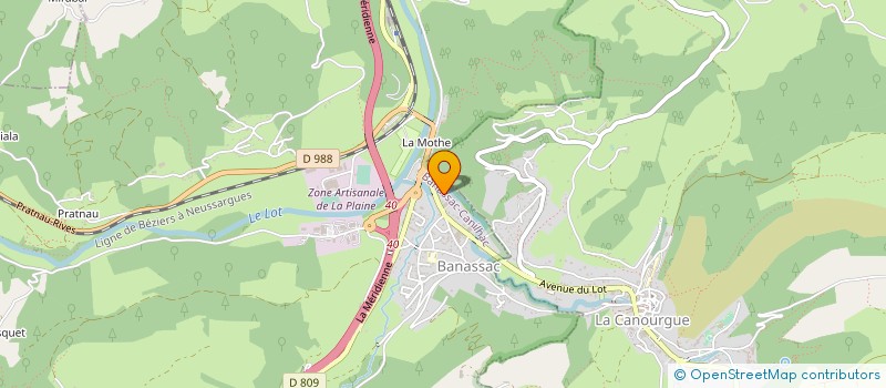 localisation de l'entreprise MONSIEUR DOMINIQUE ELLIAU à MASSEGROS CAUSSES GORGES