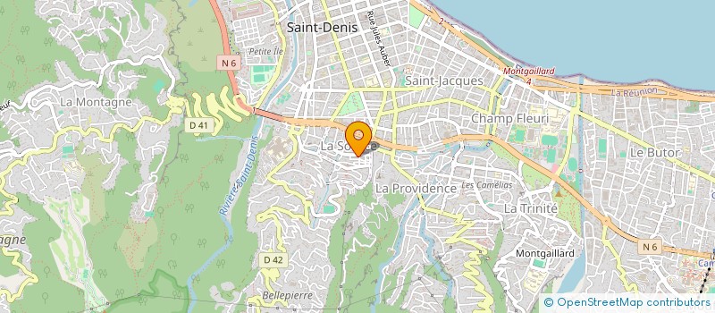 localisation de l'entreprise MONSIEUR DOMINIQUE ELODIE à SAINT-DENIS