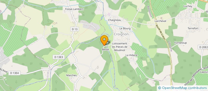 localisation de l'entreprise MONSIEUR DOMINIQUE ESTAMPE  CURSAN