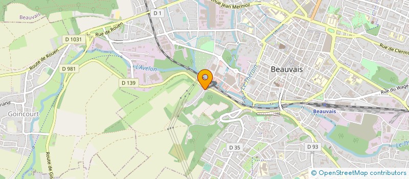 localisation de l'entreprise MONSIEUR DOMINIQUE ETOUMANN à ALLONNE