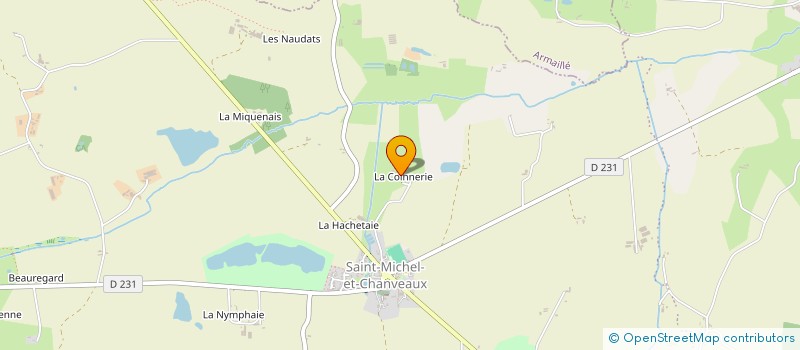 localisation de l'entreprise MONSIEUR DOMINIQUE EVRARD à OMBREE D'ANJOU