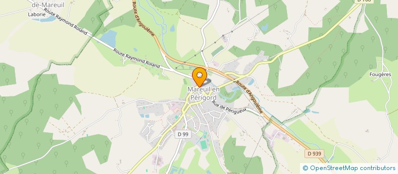 localisation de l'entreprise MONSIEUR DOMINIQUE EVRARD  LA ROCHEBEAUCOURT-ET-ARGENTINE