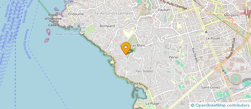 localisation de l'entreprise MONSIEUR DOMINIQUE FAGNOULE  MARSEILLE