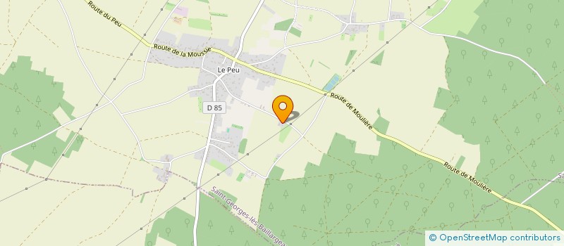 localisation de l'entreprise MONSIEUR DOMINIQUE FAIDY  SAINT-GEORGES-LES-BAILLARGEAUX