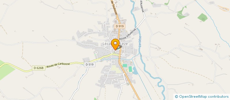 localisation de l'entreprise MONSIEUR DOMINIQUE FAJEAU à LEZAT-SUR-LEZE