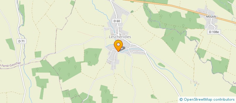 localisation de l'entreprise MONSIEUR DOMINIQUE FAROUIL  LESCHEROLLES