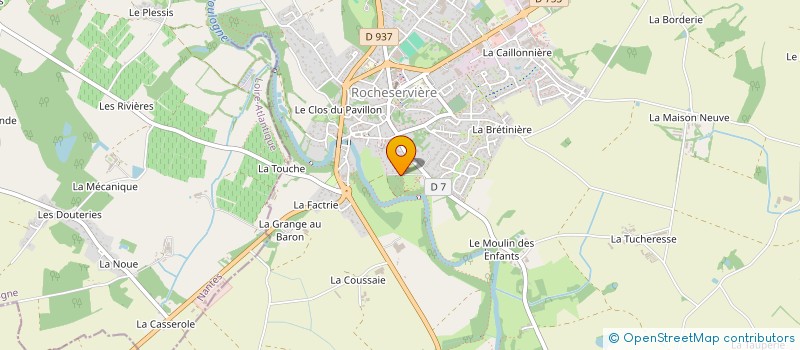 localisation de l'entreprise MONSIEUR DOMINIQUE FAUCHARD à ROCHESERVIERE