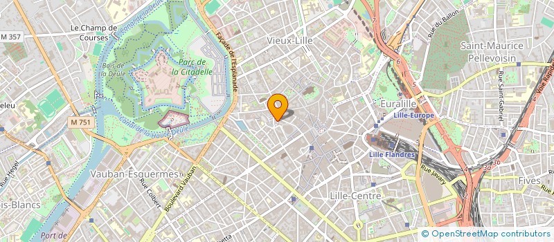 localisation de l'entreprise MONSIEUR DOMINIQUE FAURE à LILLE