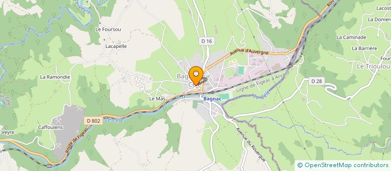 localisation de l'entreprise MONSIEUR DOMINIQUE FAURE  SAINT-JEAN-MIRABEL