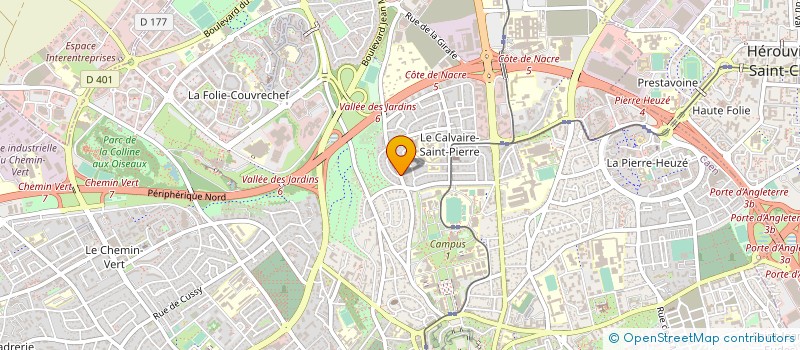 localisation de l'entreprise MONSIEUR DOMINIQUE FAVRE à CAEN