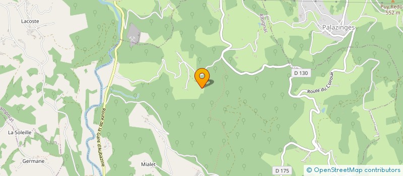 localisation de l'entreprise MONSIEUR DOMINIQUE FEIX  ALBIGNAC