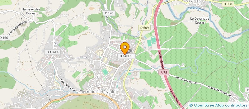 localisation de l'entreprise MONSIEUR DOMINIQUE FERRAGUT à CLERMONT-L'HERAULT