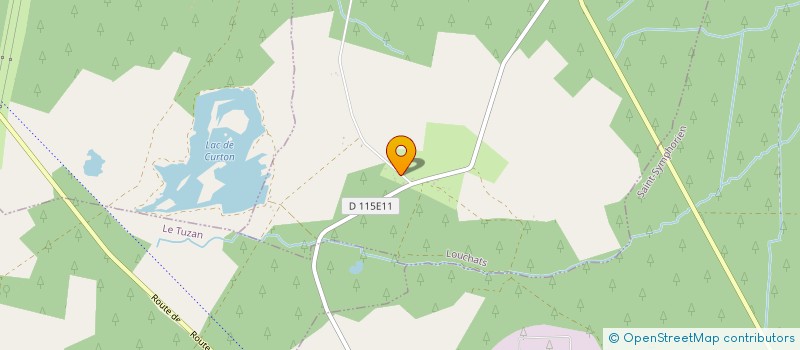 localisation de l'entreprise MONSIEUR DOMINIQUE FERRER-MORA  LOUCHATS