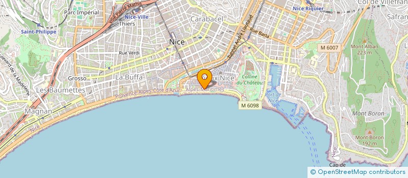 localisation de l'entreprise MONSIEUR DOMINIQUE FEVRE à NICE