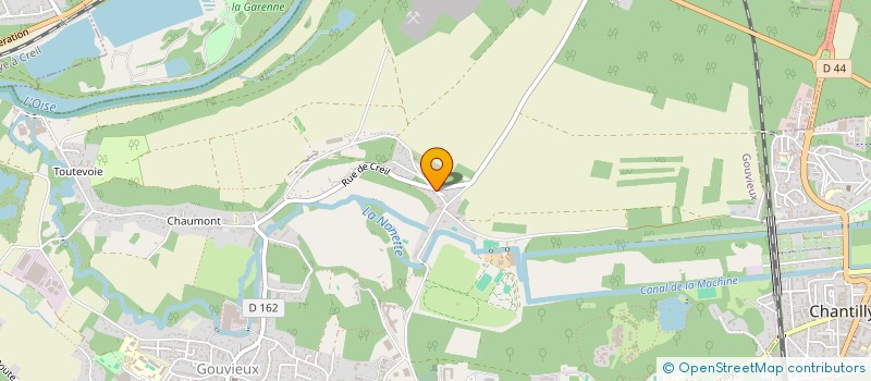 localisation de l'entreprise MONSIEUR DOMINIQUE FEVRE  GOUVIEUX