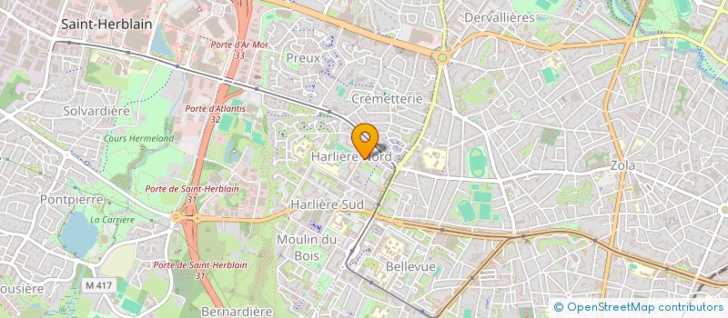 localisation de l'entreprise MONSIEUR DOMINIQUE FICHET à SAINT-HERBLAIN