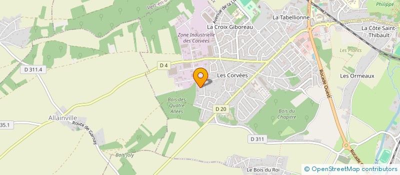 localisation de l'entreprise MONSIEUR DOMINIQUE FICHET à VERNOUILLET