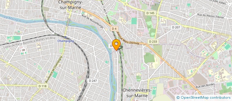 localisation de l'entreprise MONSIEUR DOMINIQUE FILOCHE  CHAMPIGNY-SUR-MARNE