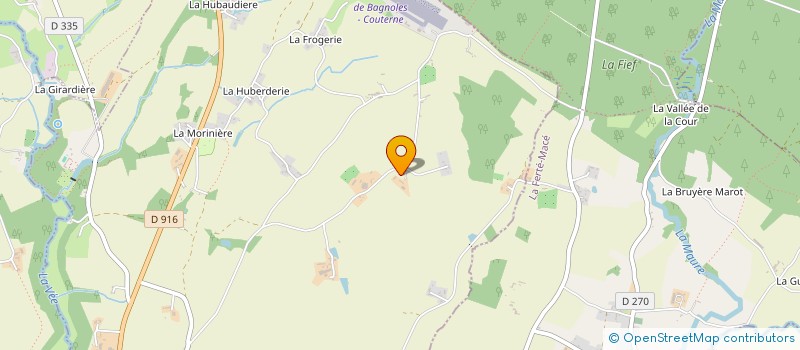 localisation de l'entreprise MONSIEUR DOMINIQUE FIRMIN à RIVES D'ANDAINE