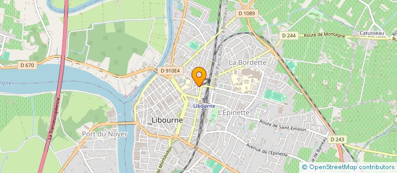 localisation de l'entreprise MONSIEUR DOMINIQUE FLAJEOLET  LIBOURNE