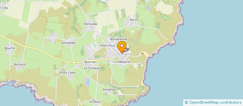 localisation de l'entreprise MONSIEUR DOMINIQUE FLAMENT à LOCMARIA