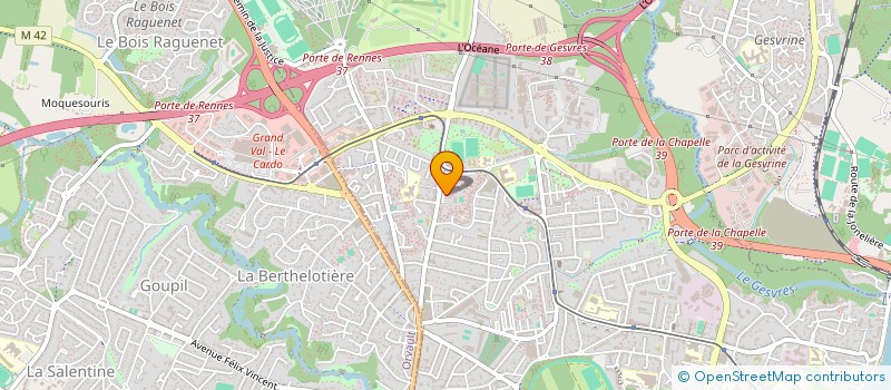 localisation de l'entreprise MONSIEUR DOMINIQUE FLEURANCE à NANTES