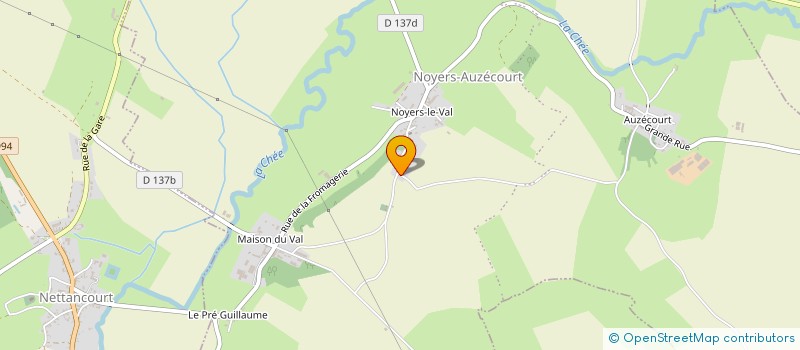 localisation de l'entreprise MONSIEUR DOMINIQUE FOLDZ à NOYERS-AUZECOURT