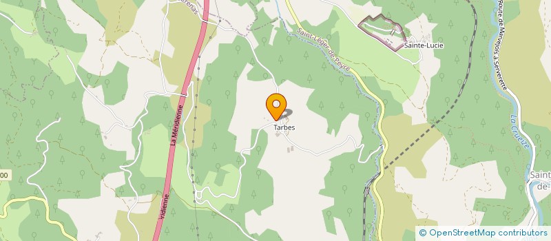 localisation de l'entreprise MONSIEUR DOMINIQUE FONTUGNE  ANTRENAS