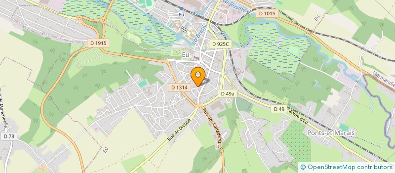 localisation de l'entreprise MONSIEUR DOMINIQUE FORGET  FORT-MAHON-PLAGE